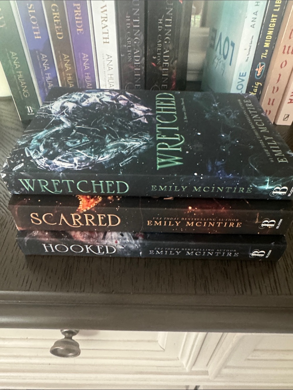 Never After book series by Emily McIntire